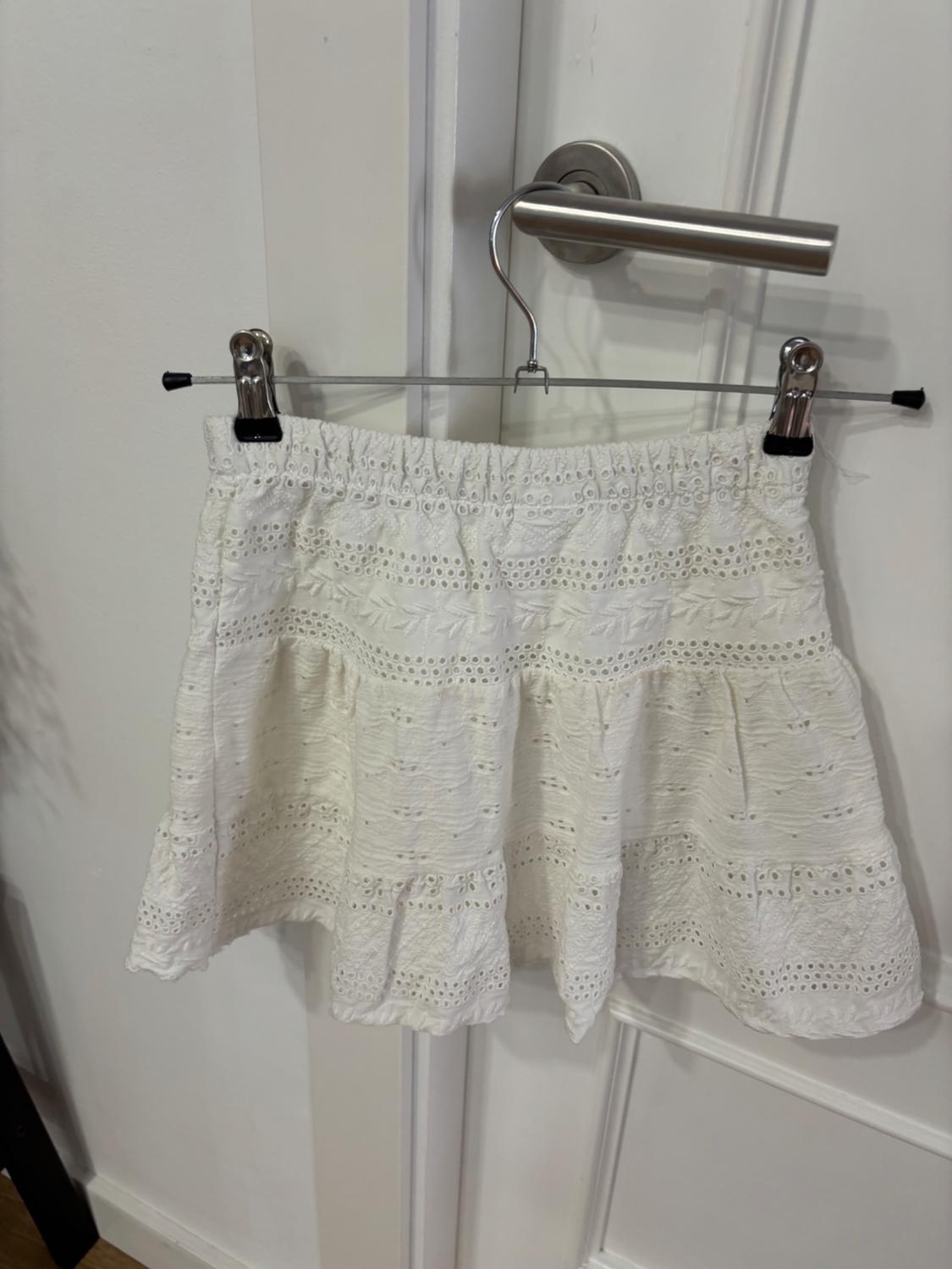 CONTRAST EMBROIDERED SKIRT - Image 5