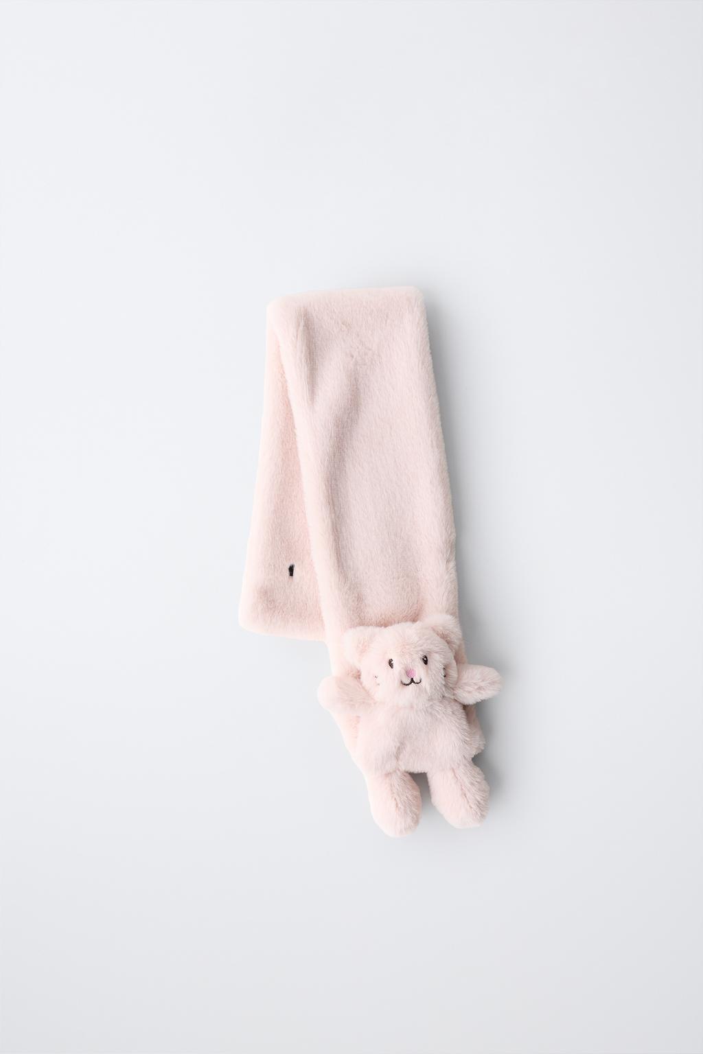 ANIMAL FAUX FUR SCARF