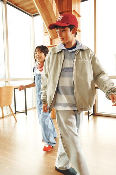 Zara 條紋POLO衫 - 藍色 / 白色