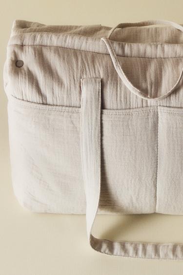 COTTON MOON MATERNITY BAG - Taupe grey de Zara - Image 5