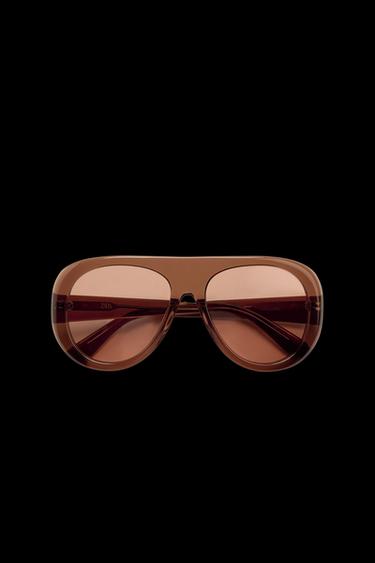 GAFAS DE SOL PANTALLA LIMITED EDITION - Marrón de Zara