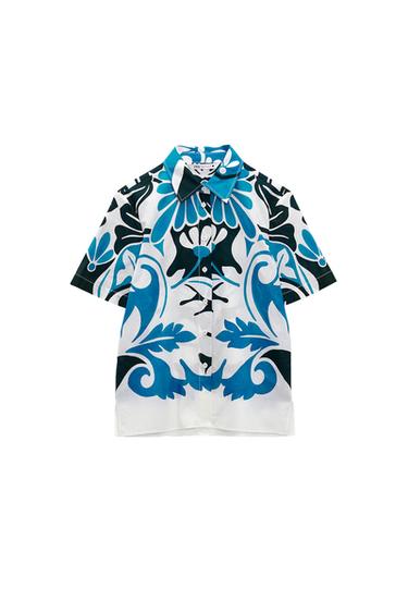 PRINTED BLOUSE