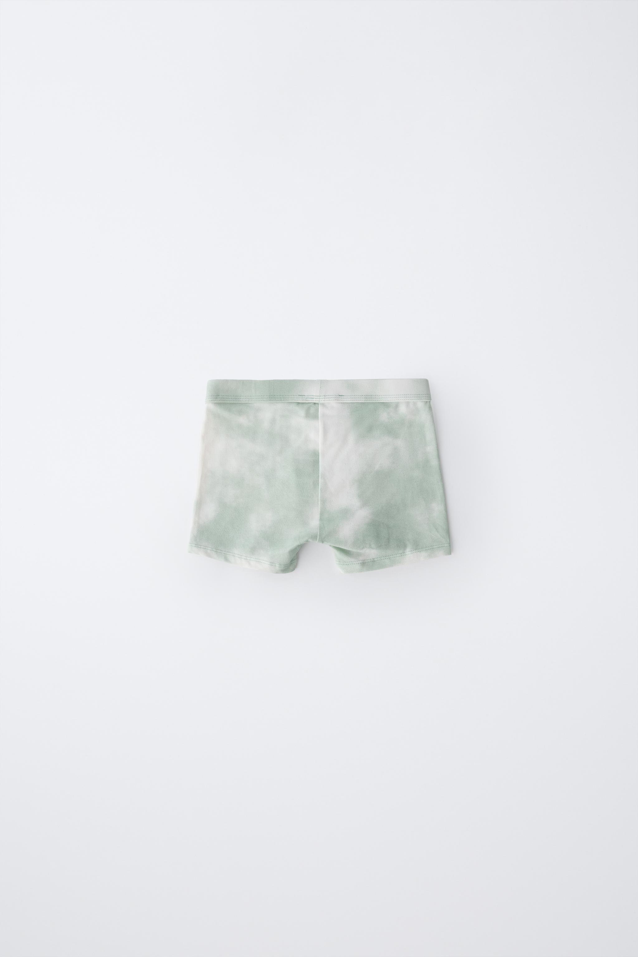 6-14 ANS/ LOT DE CINQ BOXERS TIE DYE ÉTIQUETTE