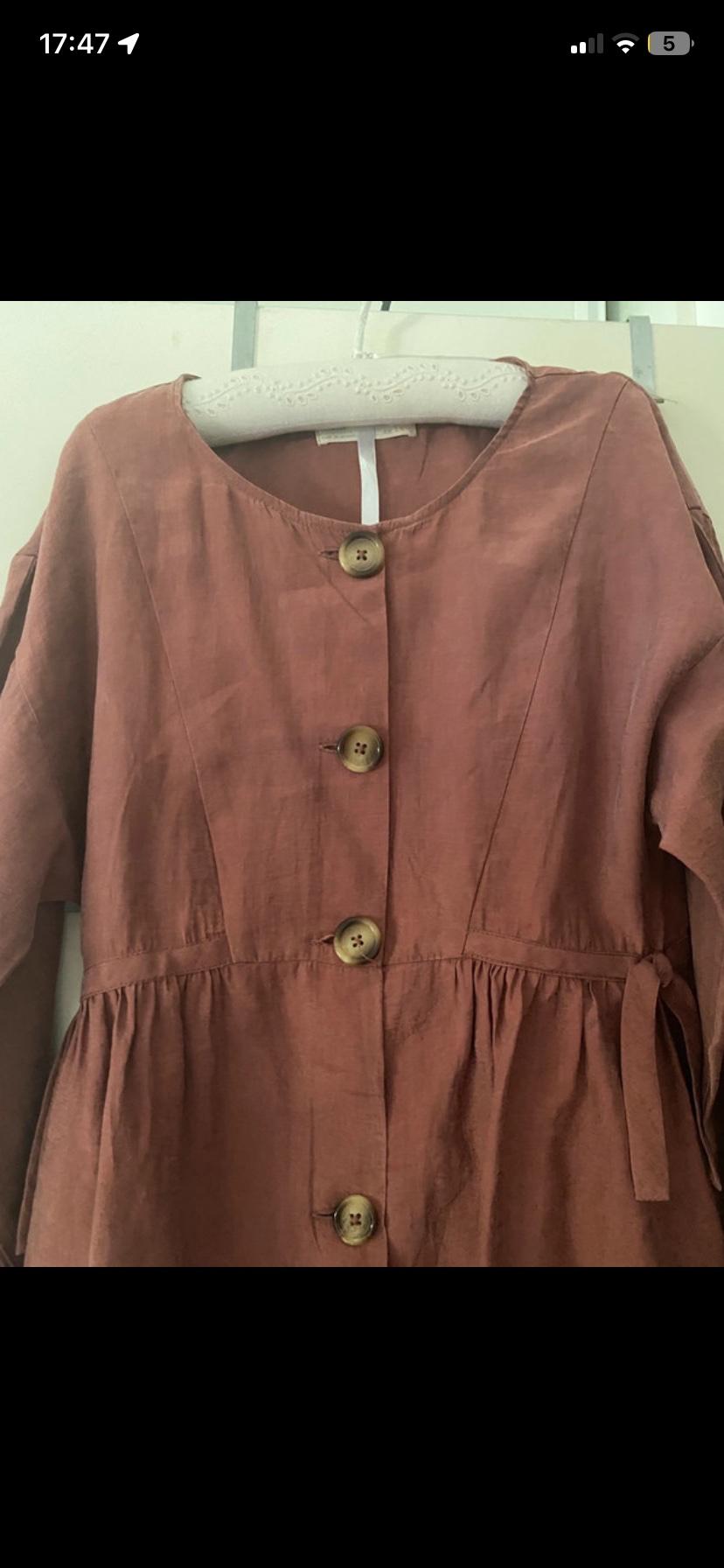 BUTTONED SHIRT DRESS - Image 2