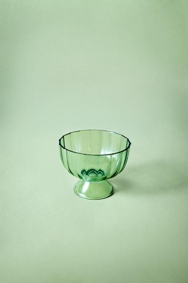Zara COLORED ACRYLIC ICE-CREAM CUP - Green