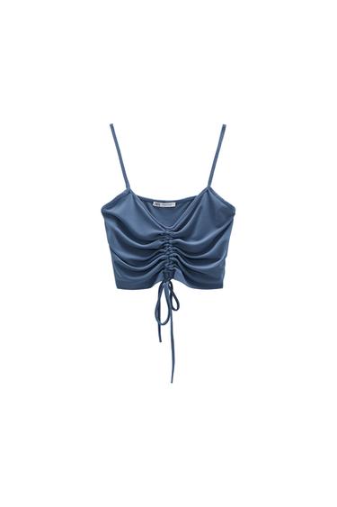 GATHERED TOP