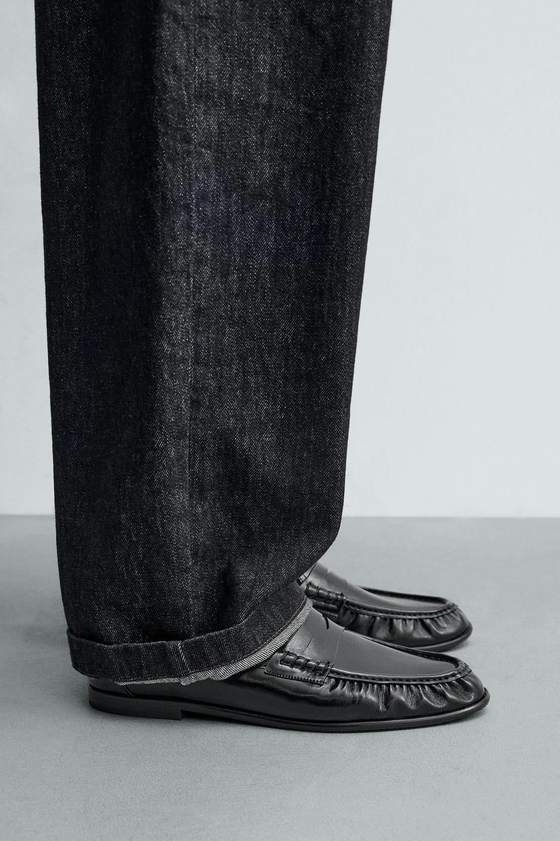 ПЛАТЬЕ ZARA, ПЕННИ-ЛОФЕРЫ