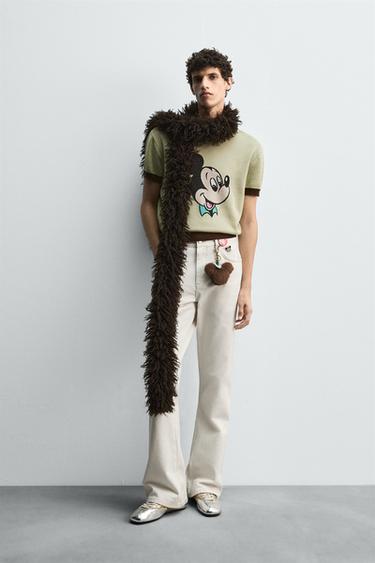 MICKEY MOUSE KNIT T-SHIRT HARRY LAMBERT FOR ZARA X DISNEY - Yellow by Zara - Image 0