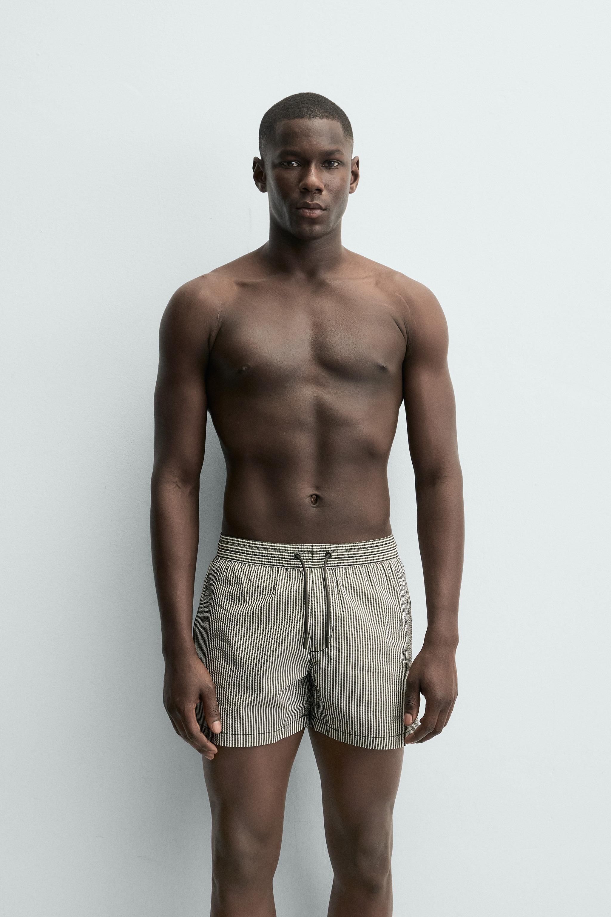 MEDIUM SEERSUCKER SWIMSUIT