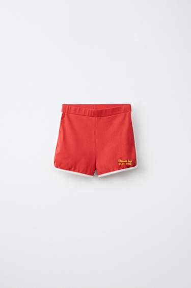 LEGGING CORTO ESPAÑA - Rojo de Zara - Imagen 0