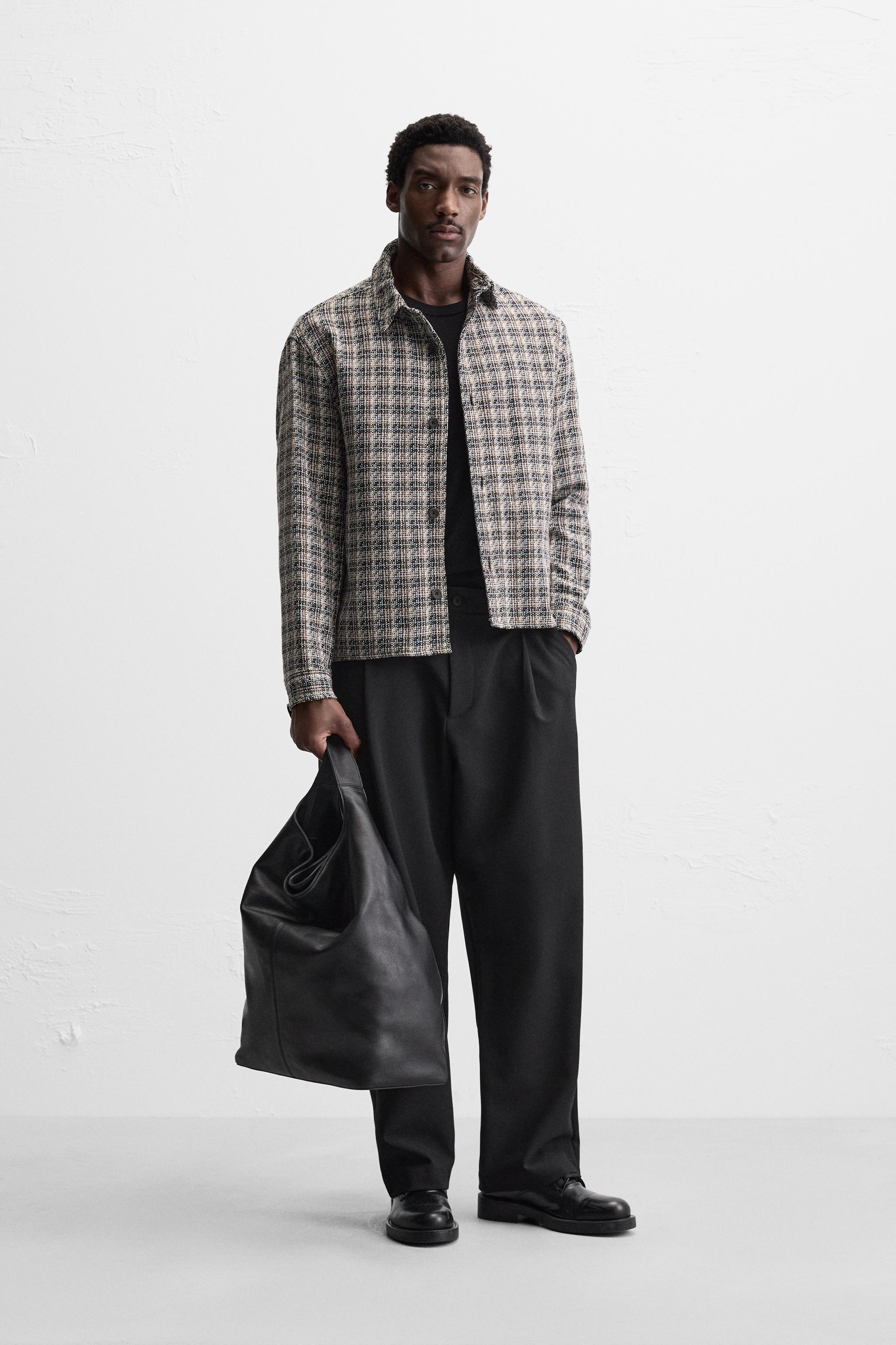 Textured Overshirt Zara NWT ZARA Blogger Textured Overshirt