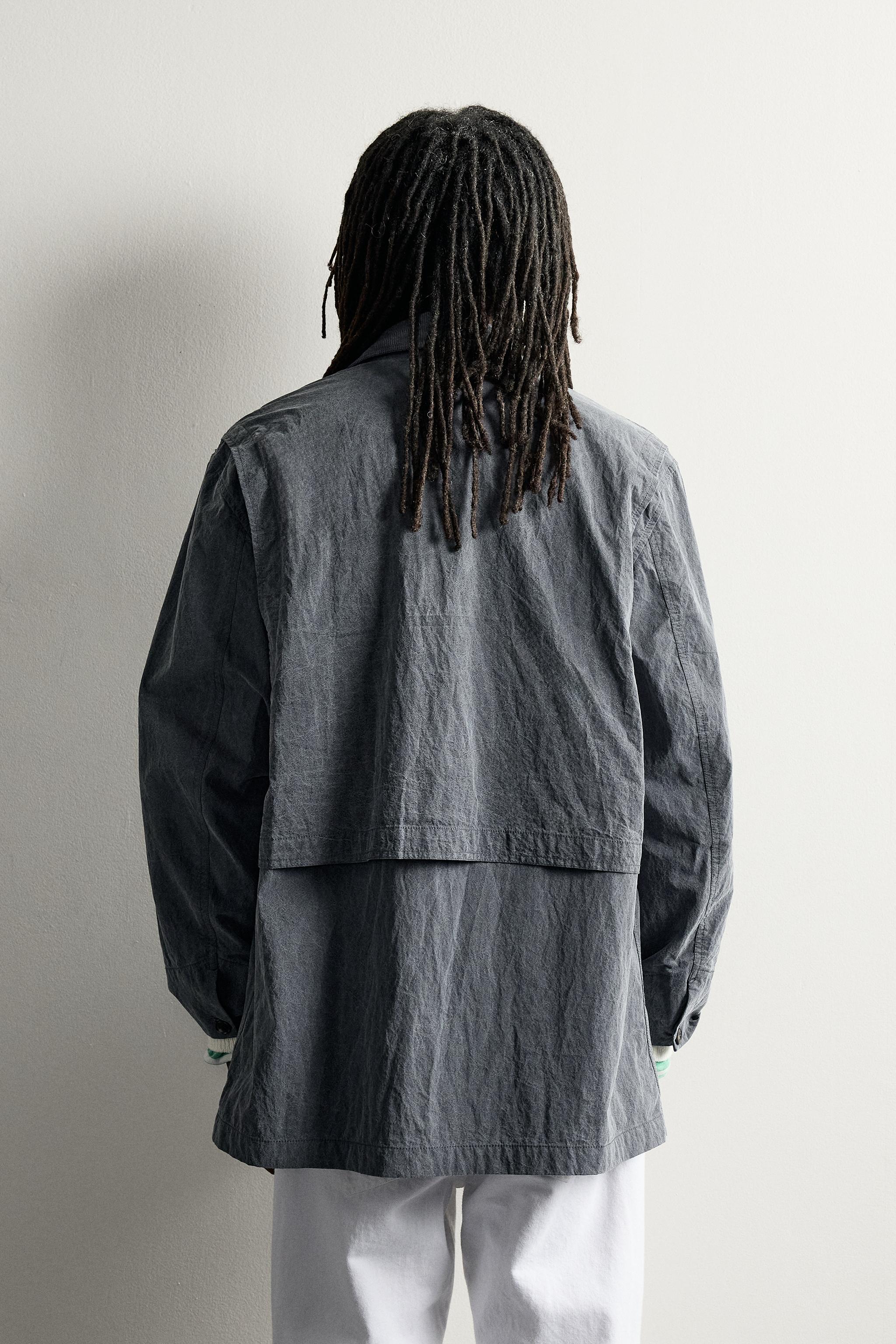 AARON LEVINE X ZARA WASHED TECHNICAL OVERSHIRT