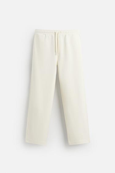 TECHNICAL JOGGER TROUSERS - Oyster-white by Zara