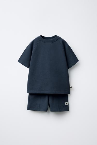 طقم JOGGING ببطاقة - أزرق الخاص بـ Zara - صورة 0