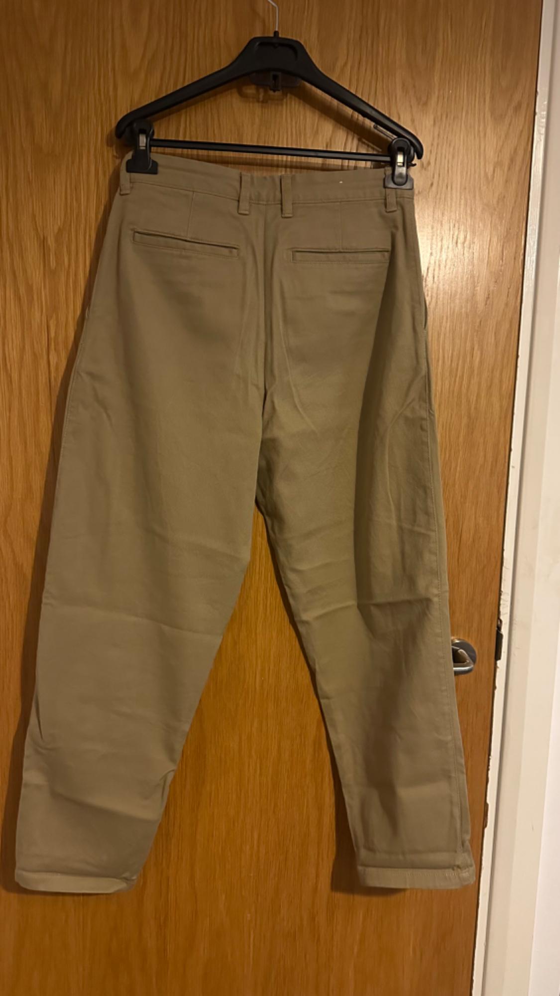 PLEATED CHINO TROUSERS - Image 5