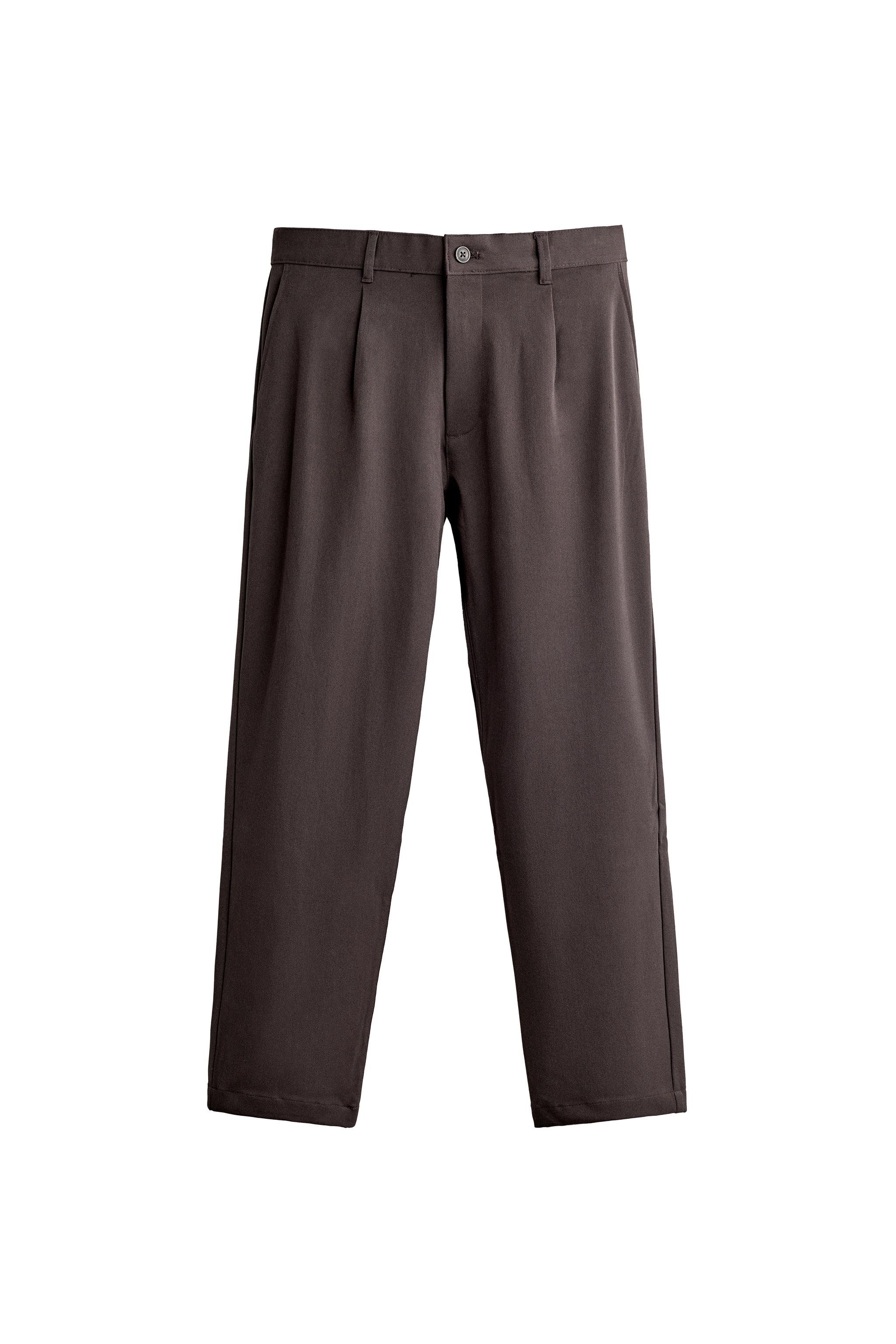 PANTALÓN RELAXED FIT PLIEGUES