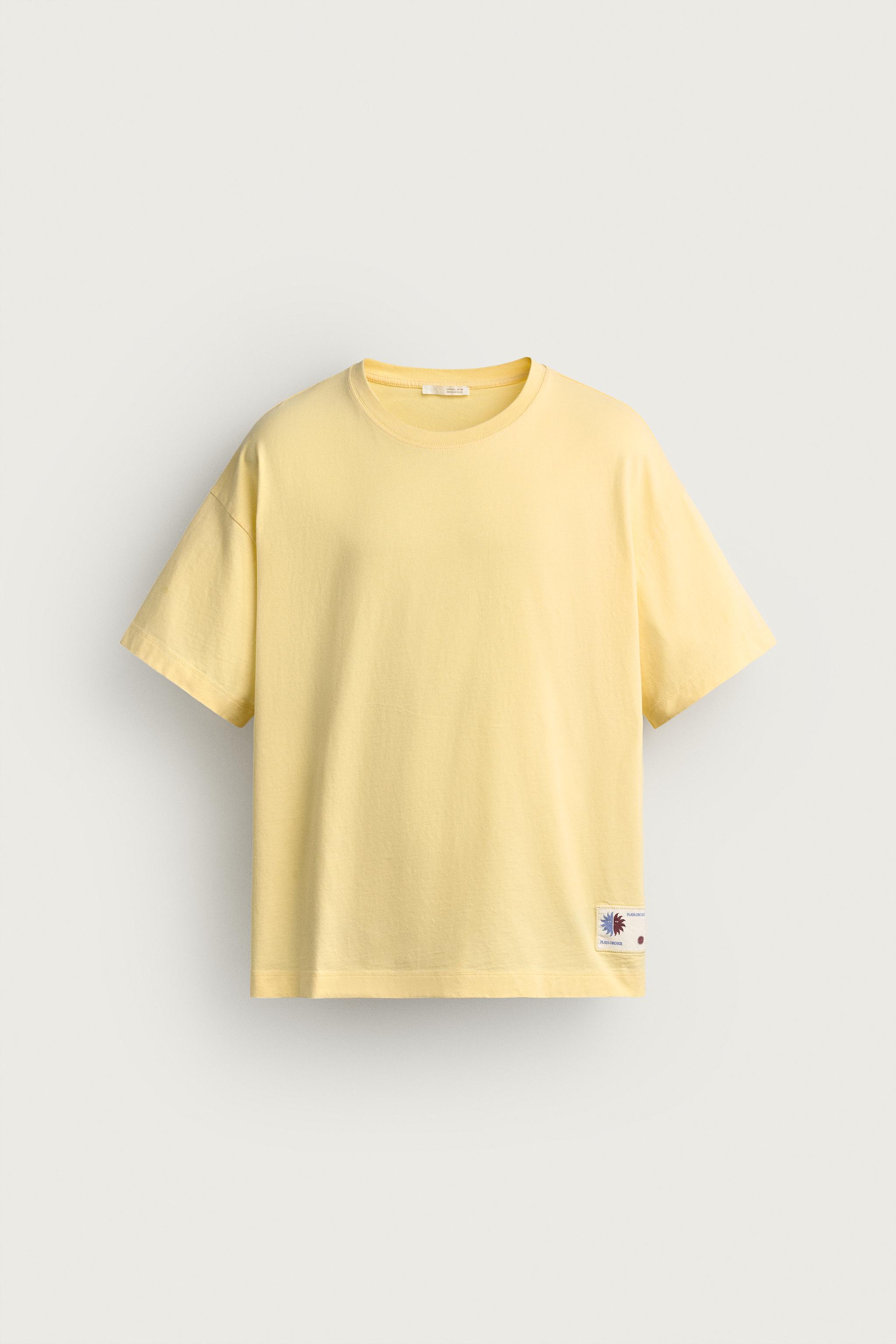 SUN GRAPHIC RELAXED FIT T-SHIRT — Butter