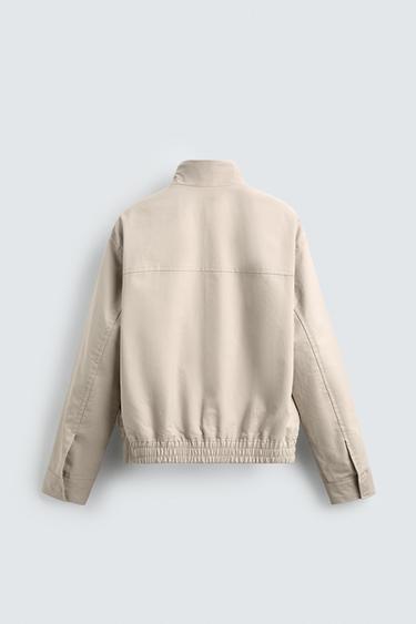 VESTE EN COTON À POCHES - Pierre de Zara - Image 7