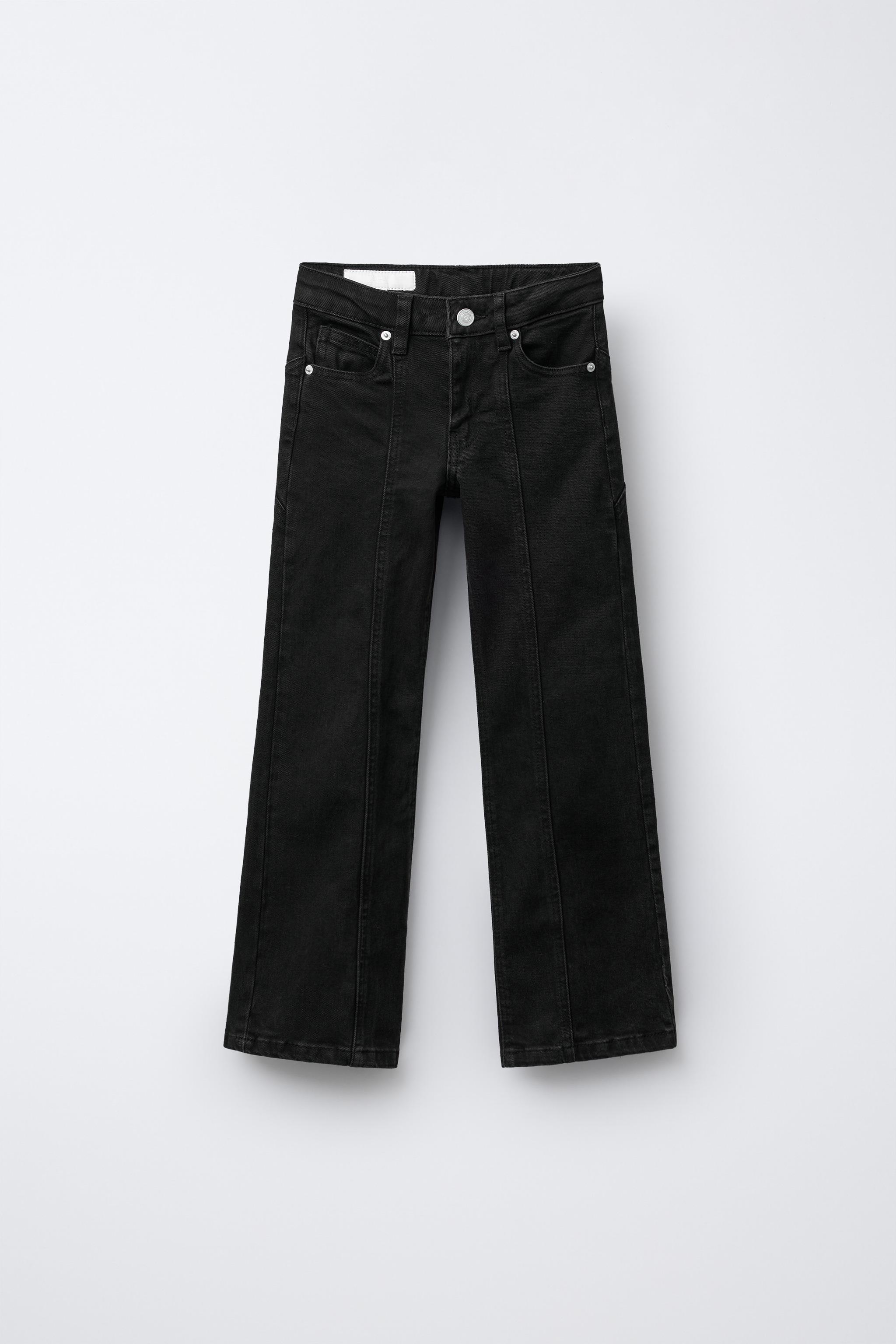 SEAMED BOOTCUT JEANS