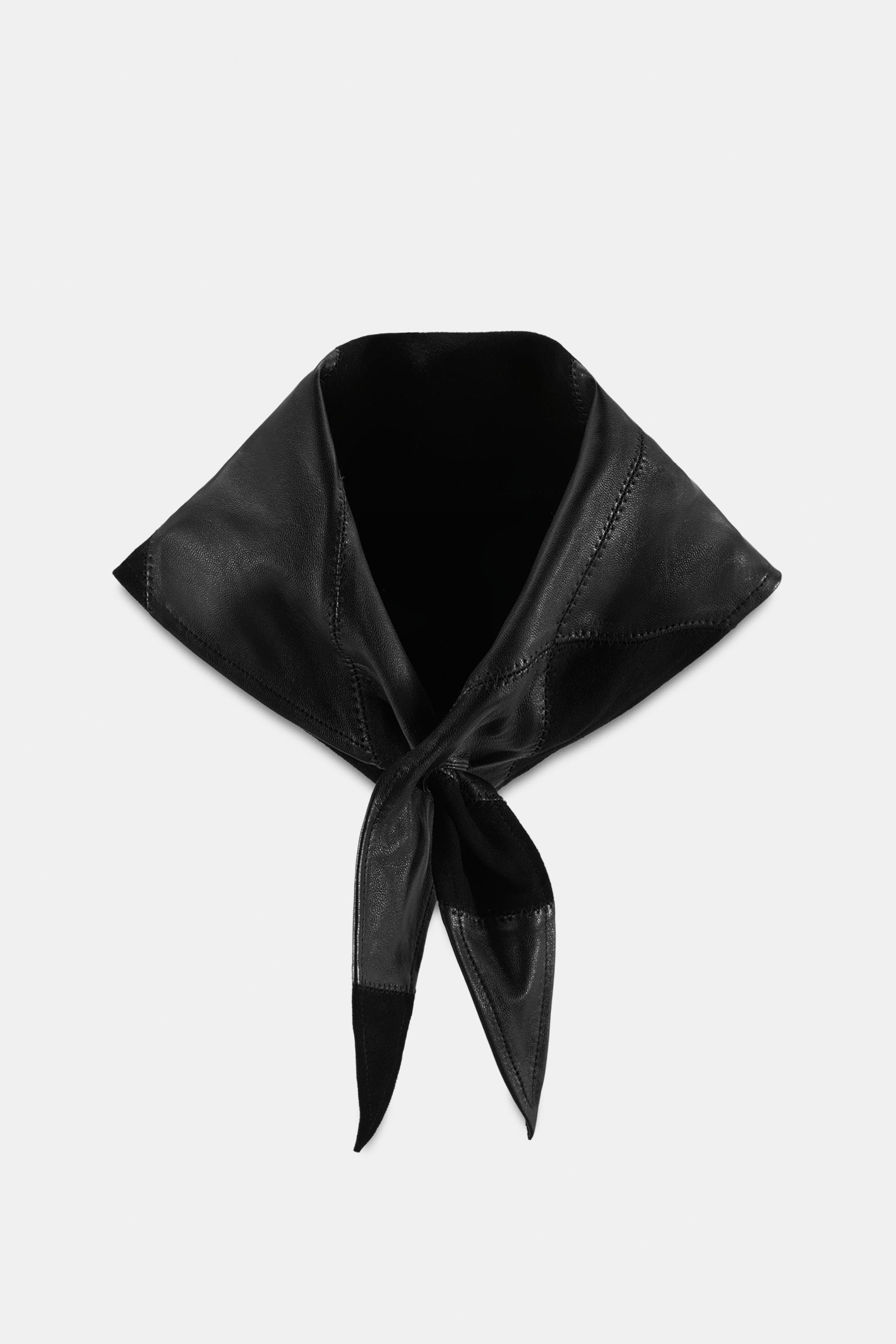 BANDANA COMBINADA PIEL SERRAJE 100%