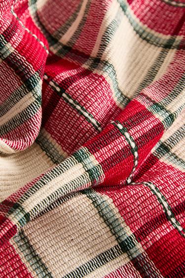 CHRISTMAS TARTAN PLACEMAT (PACK OF 2) - Red by Zara - Image 3