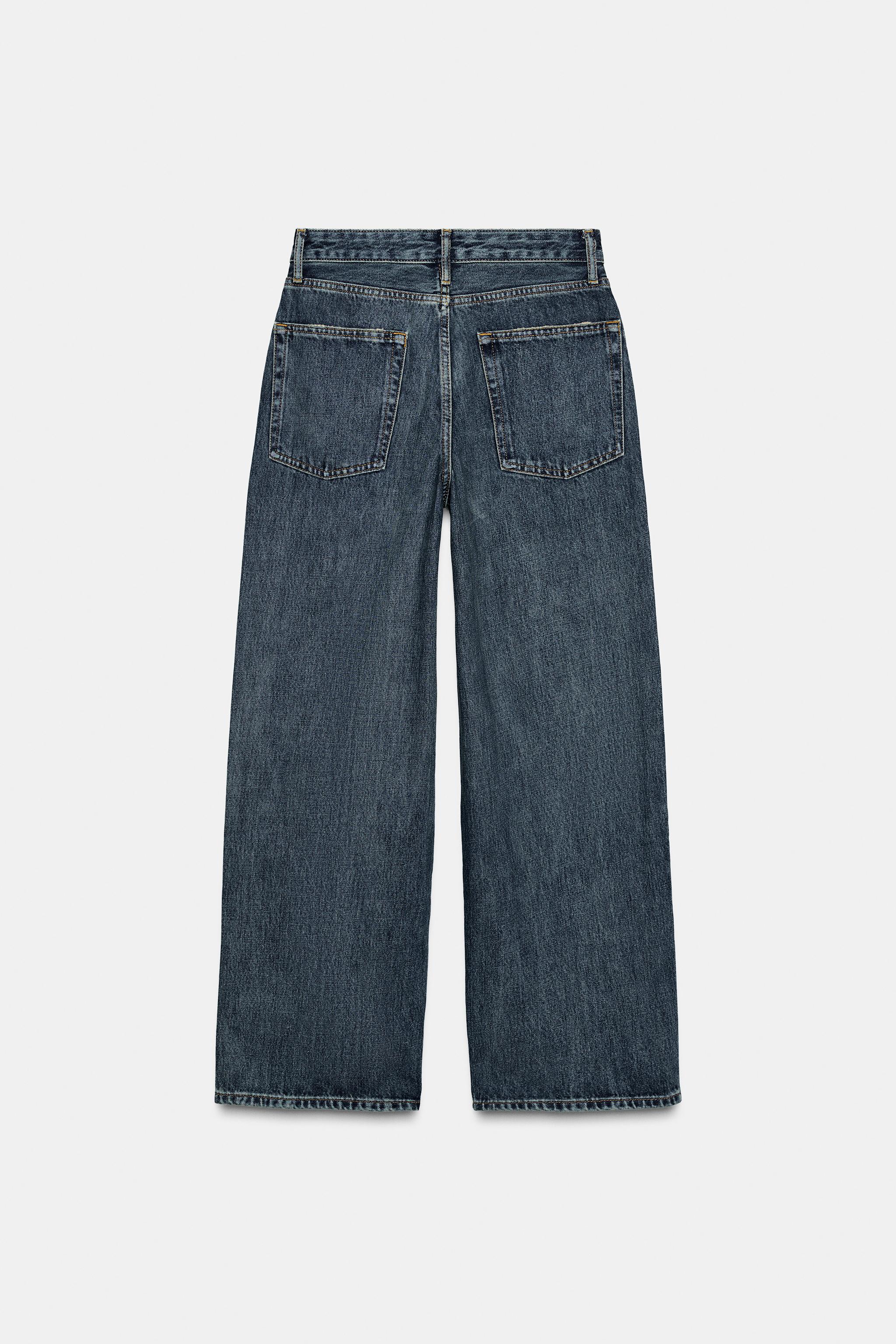 ZW COLLECTION MID-RISE BAGGY JEANS