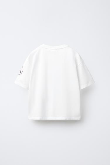 T-SHIRT IMPRIMÉ HELLO KITTY AND FRIENDS © SANRIO - Blanc cassé de Zara - Image 1