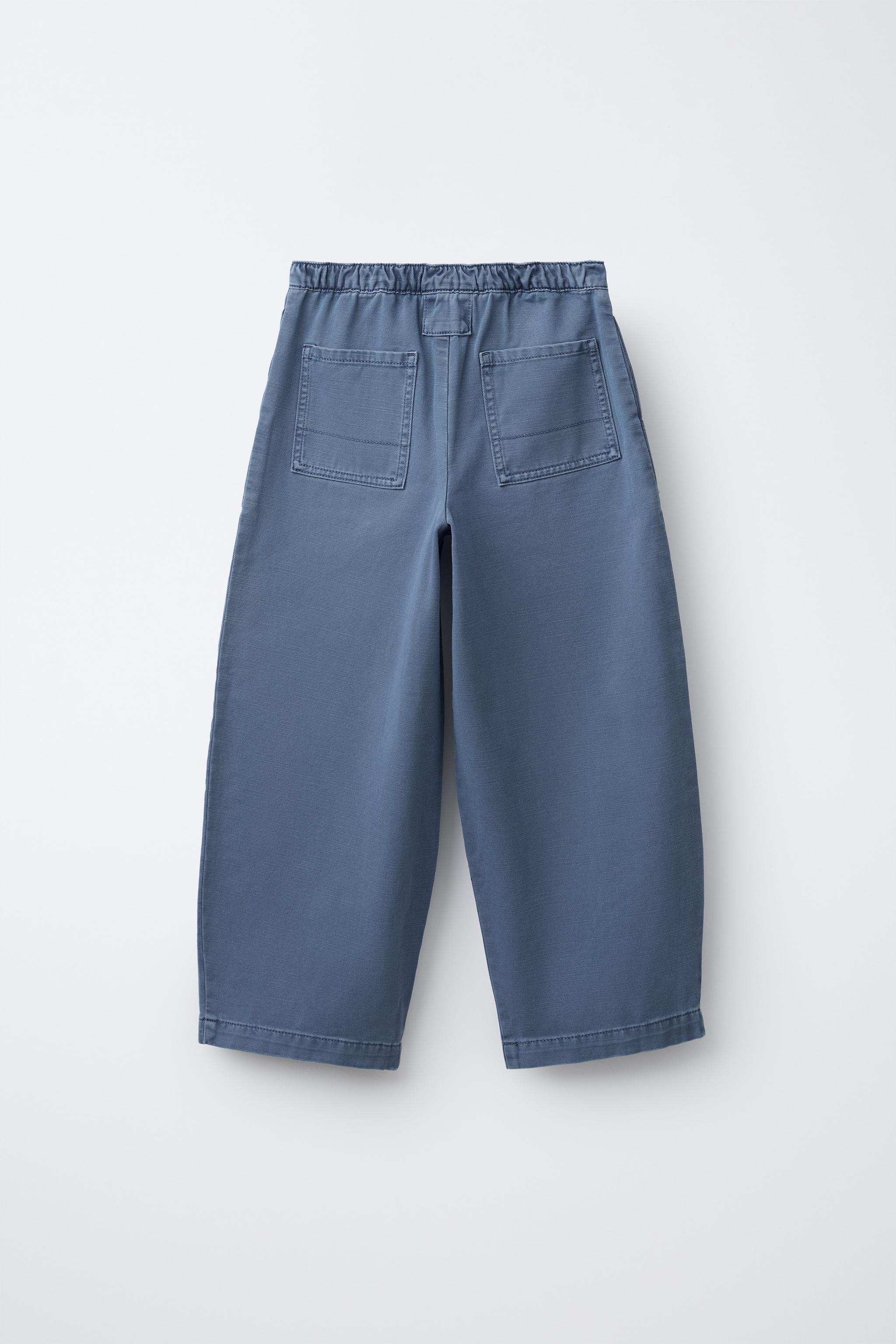 BALLOON PANTS WITH SEAM DETAIL
