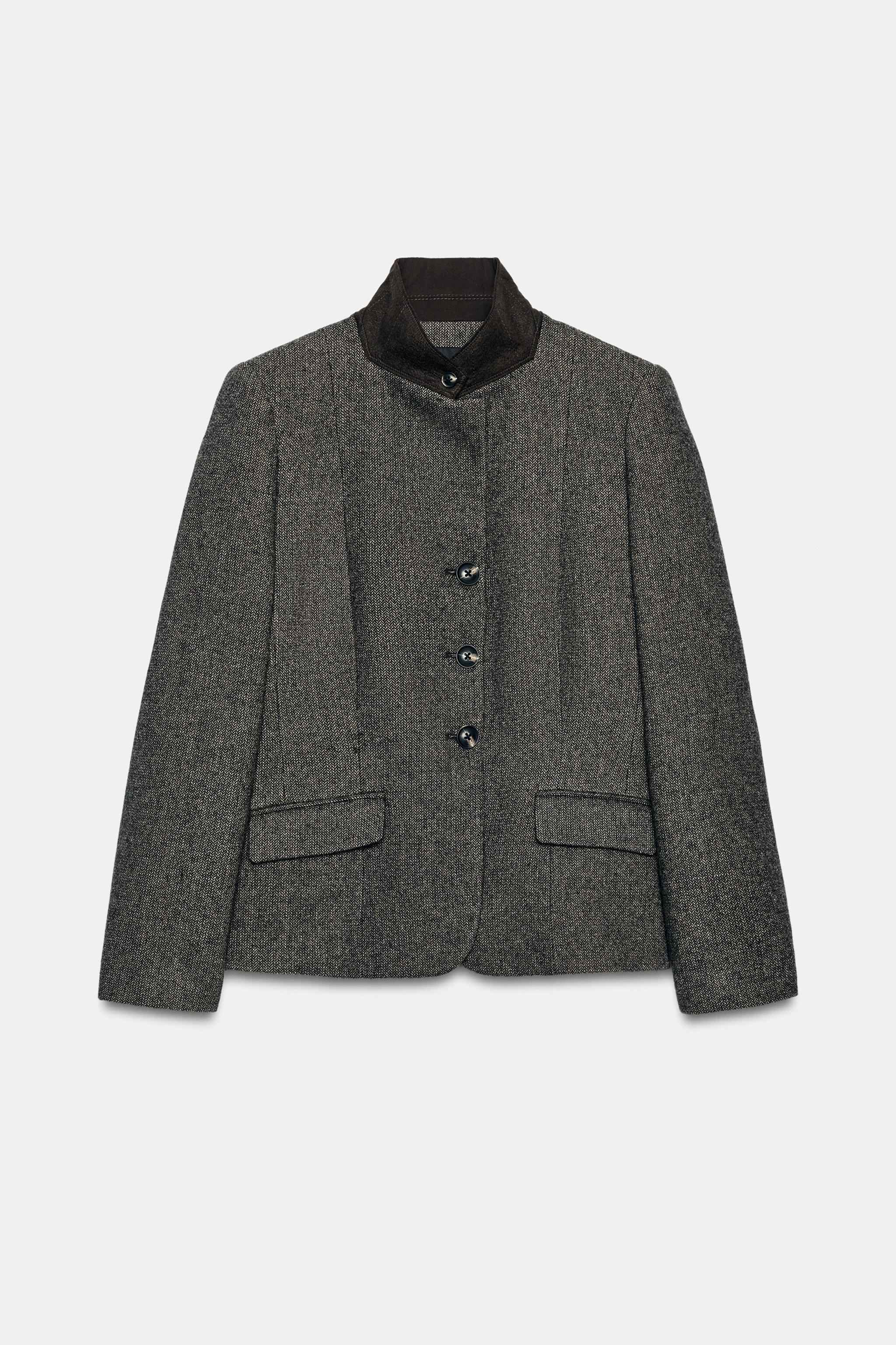 BLAZER CINTREE AVEC LAINE ZW COLLECTION