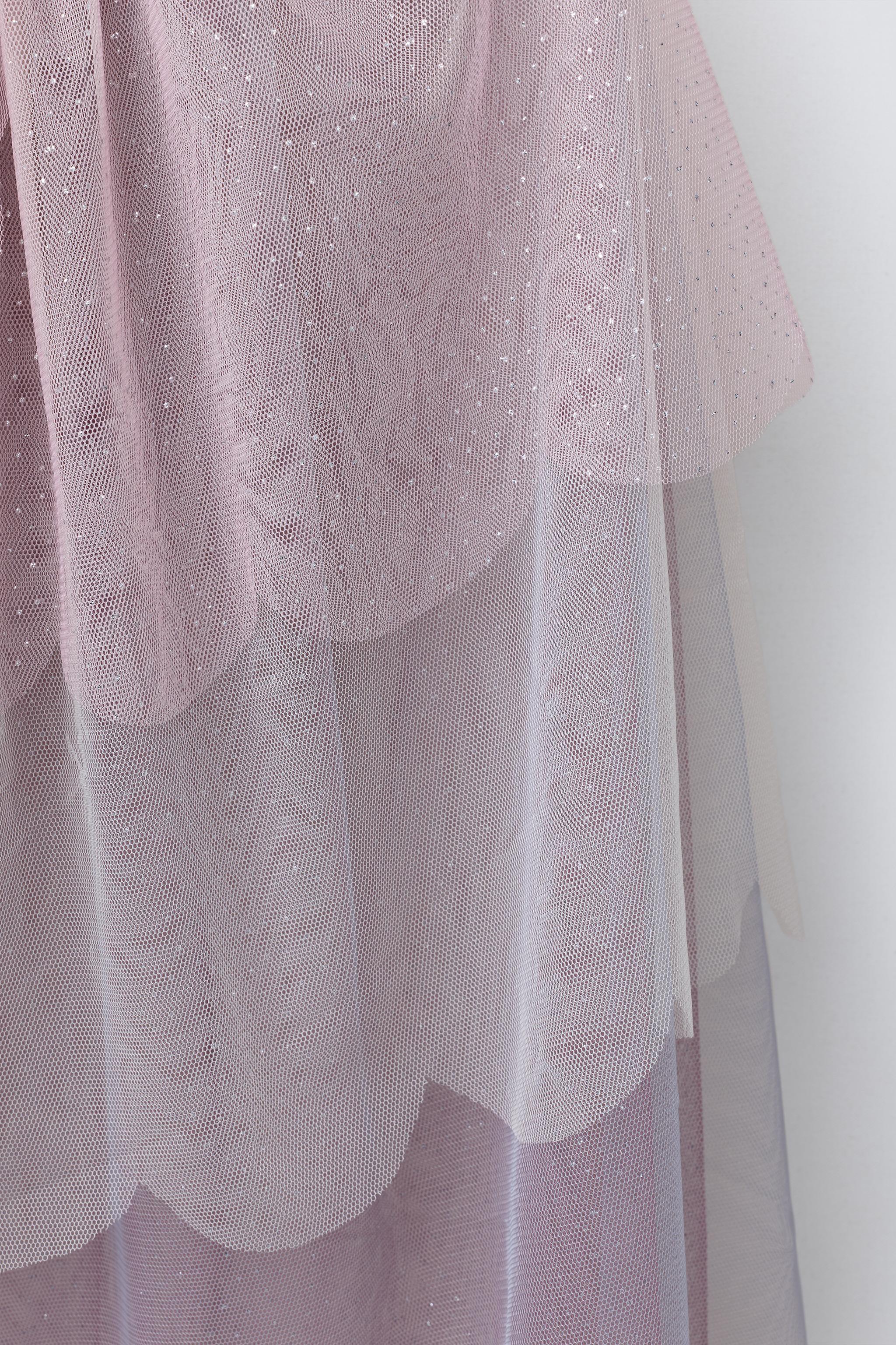 BUTTERFLY FAIRY COSTUME SPARKLY TULLE CAPE