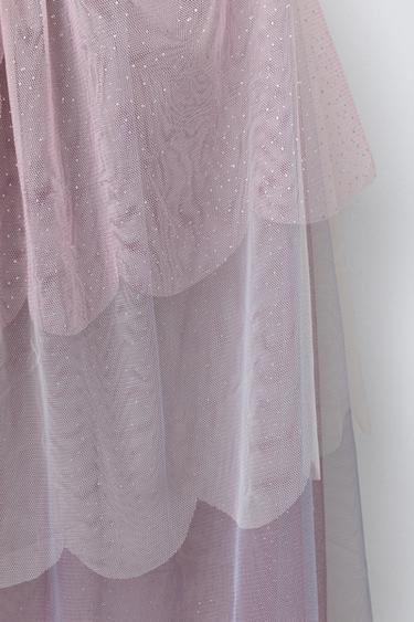 CAPE TULLE BRILLANT DÉGUISEMENT FÉE PAPILLON - Rose de Zara - Image 3