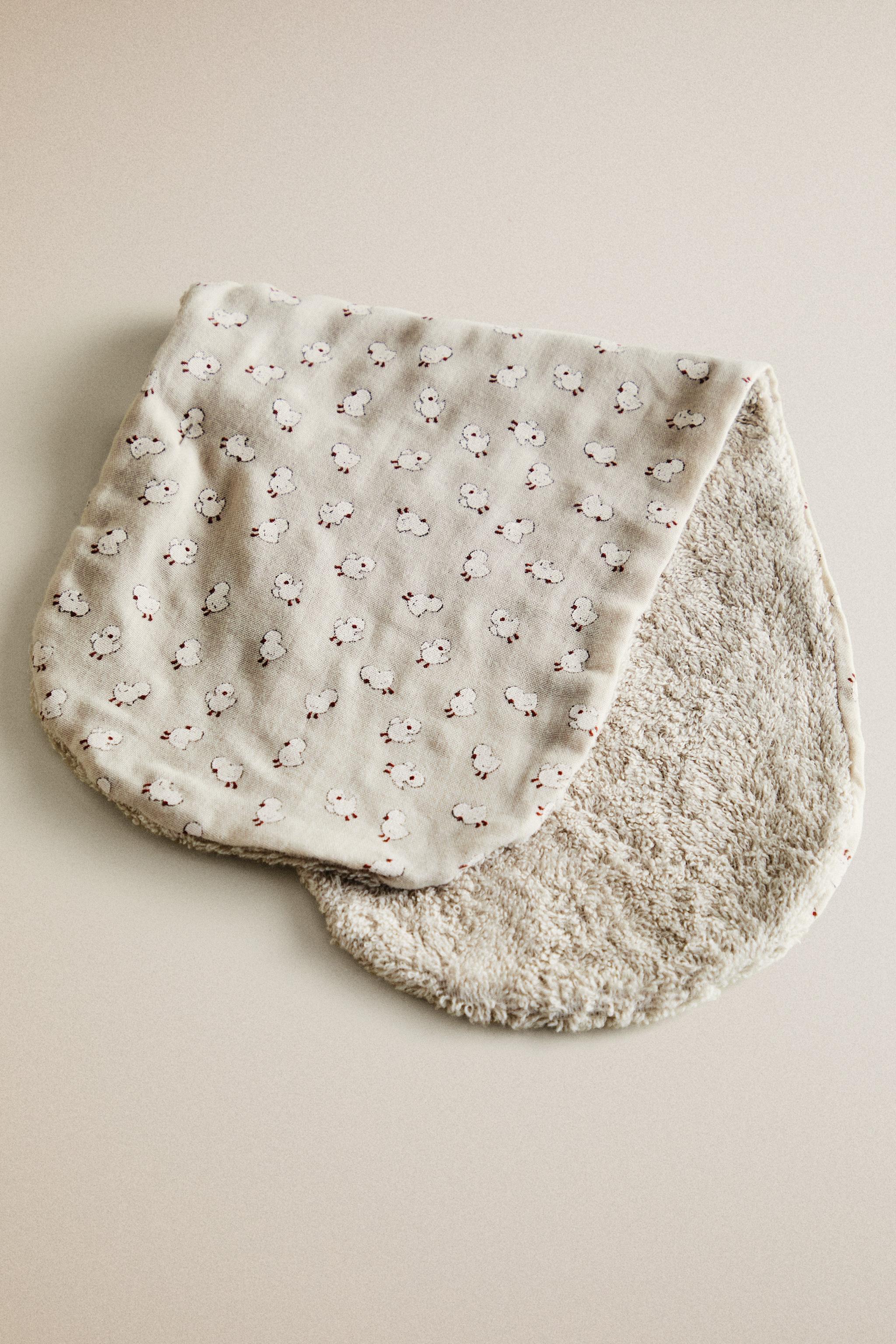 KIDS' BUNNY SHOULDER BIB