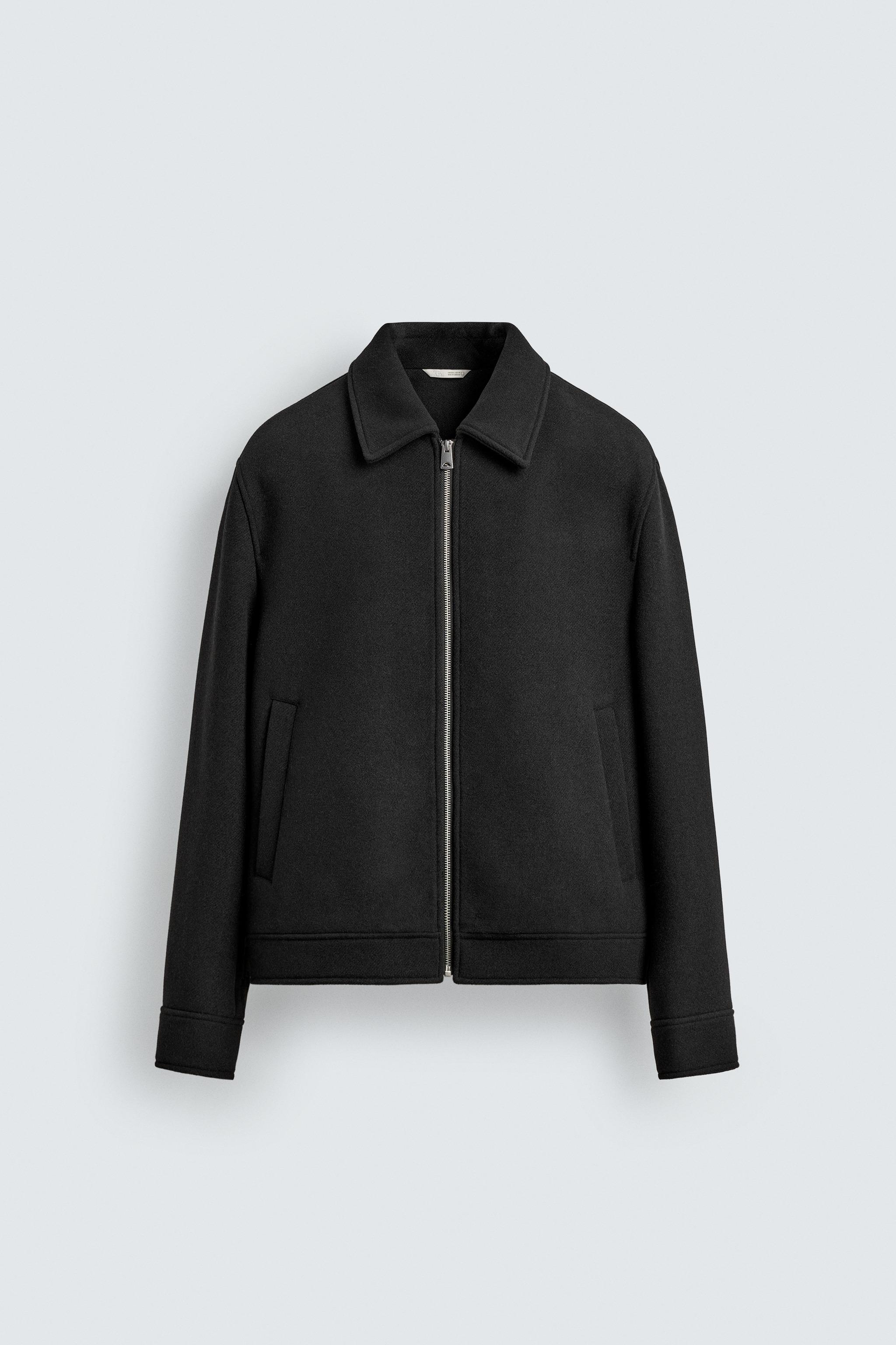 ジップアップジャケット - ブラウン | ZARA Japan / 日本