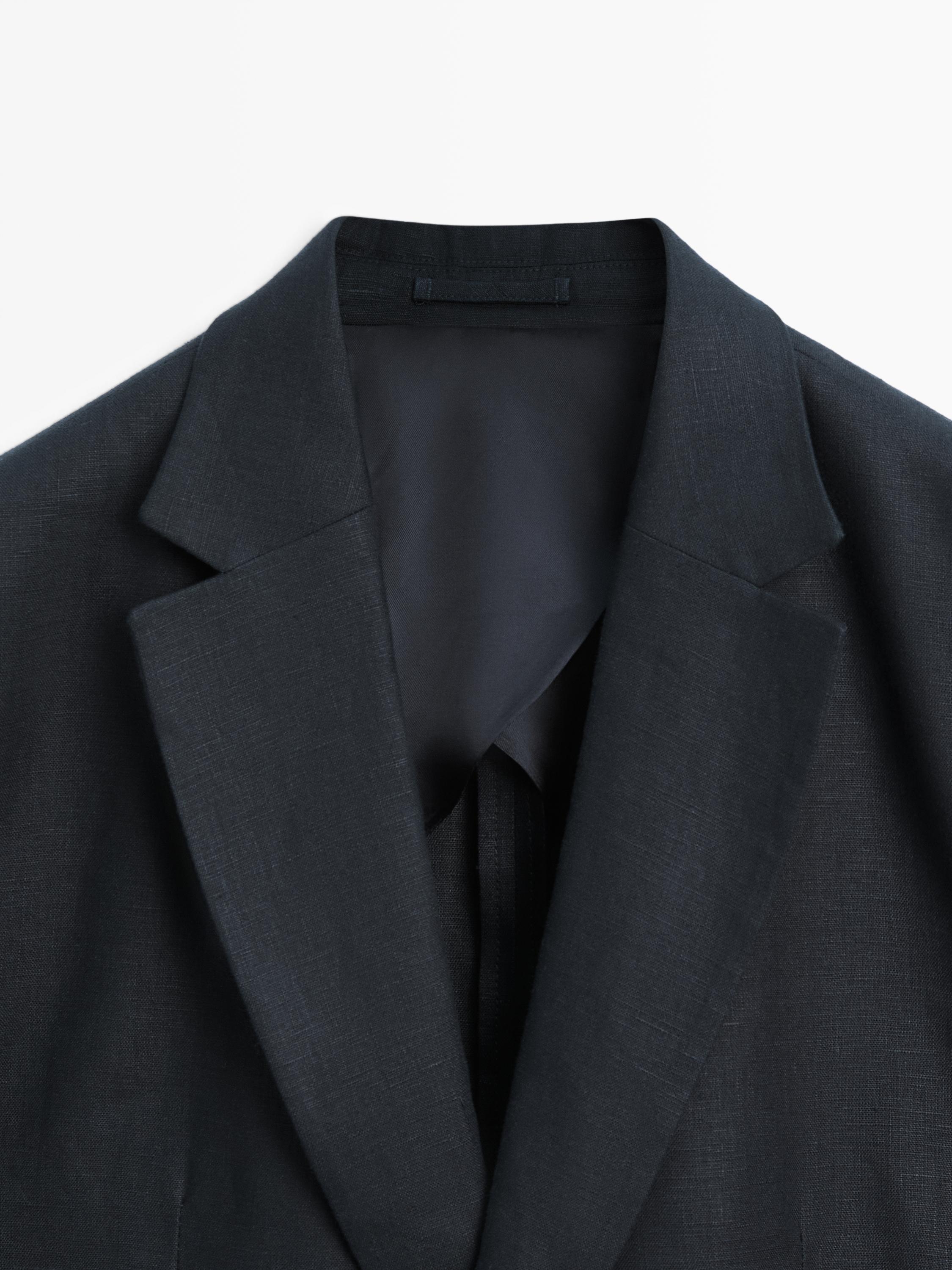 Veste de costume 100 % lin