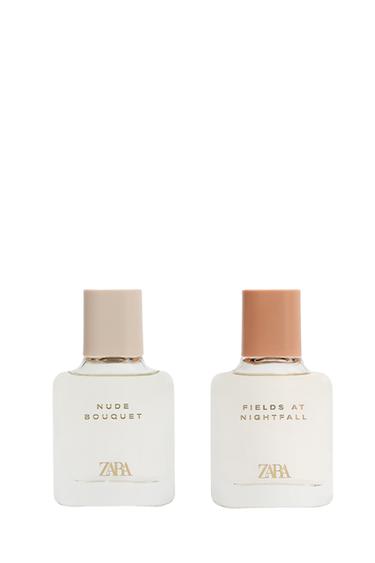 NUDE BOUQUET & FIELDS AT NIGHTFALL EDP 2X30ML (1.01 FL. OZ). - TINTED LEATHER de Zara