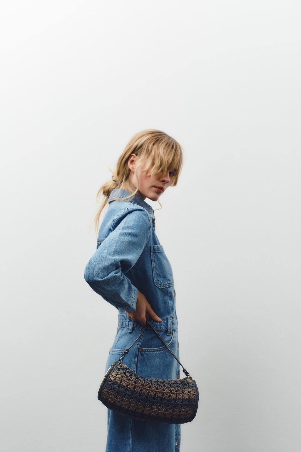 BOLSO DE HOMBRO CUERPO TRENZADO