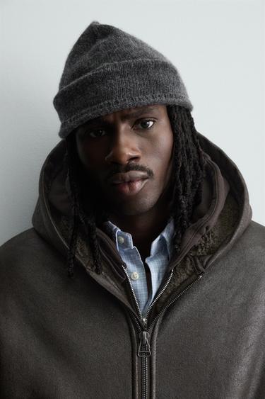 BLOUSON EN MATIÈRE SYNTHÉTIQUE DOUBLE FACE - Marron de Zara - Image 5