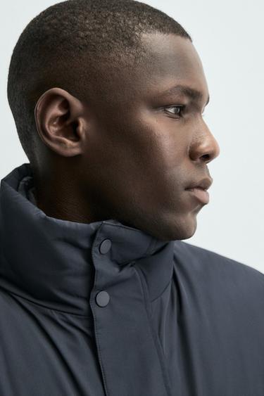 WATER REPELLENT PARKA BARRUBIGUNA - Urdin iluna, Zara-rena