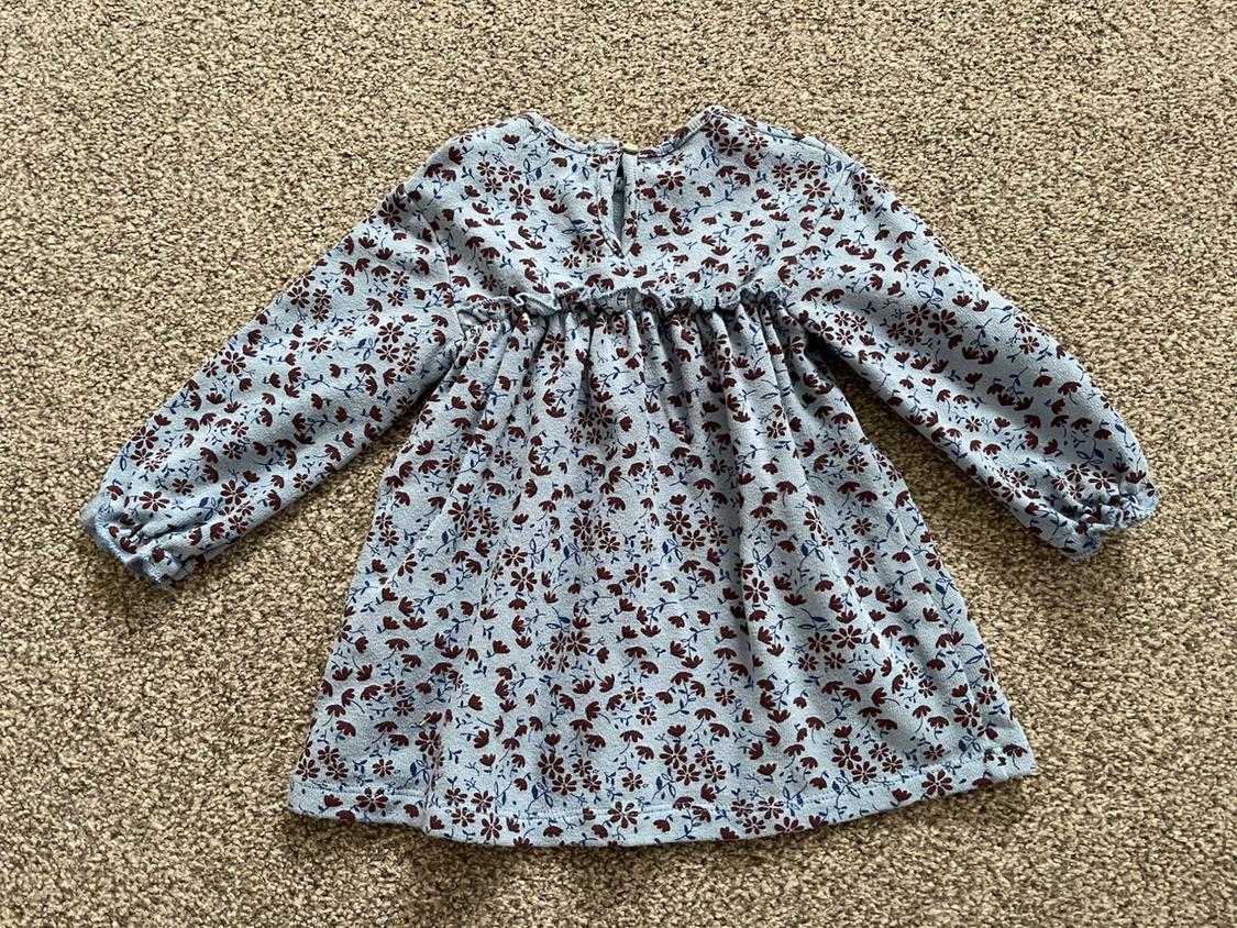 FLORAL TEXTURED DRESS - Image 2