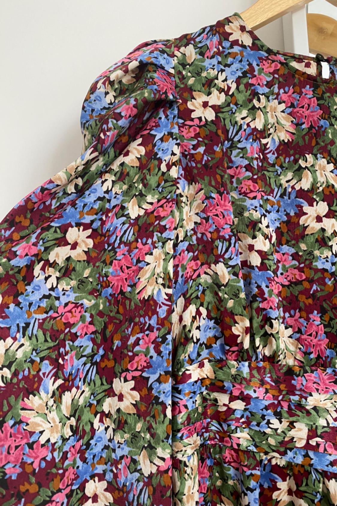 PRINTED MINI DRESS - Image 4