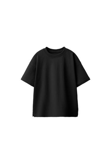 BASIC T-SHIRT - Black by Zara - Image 0