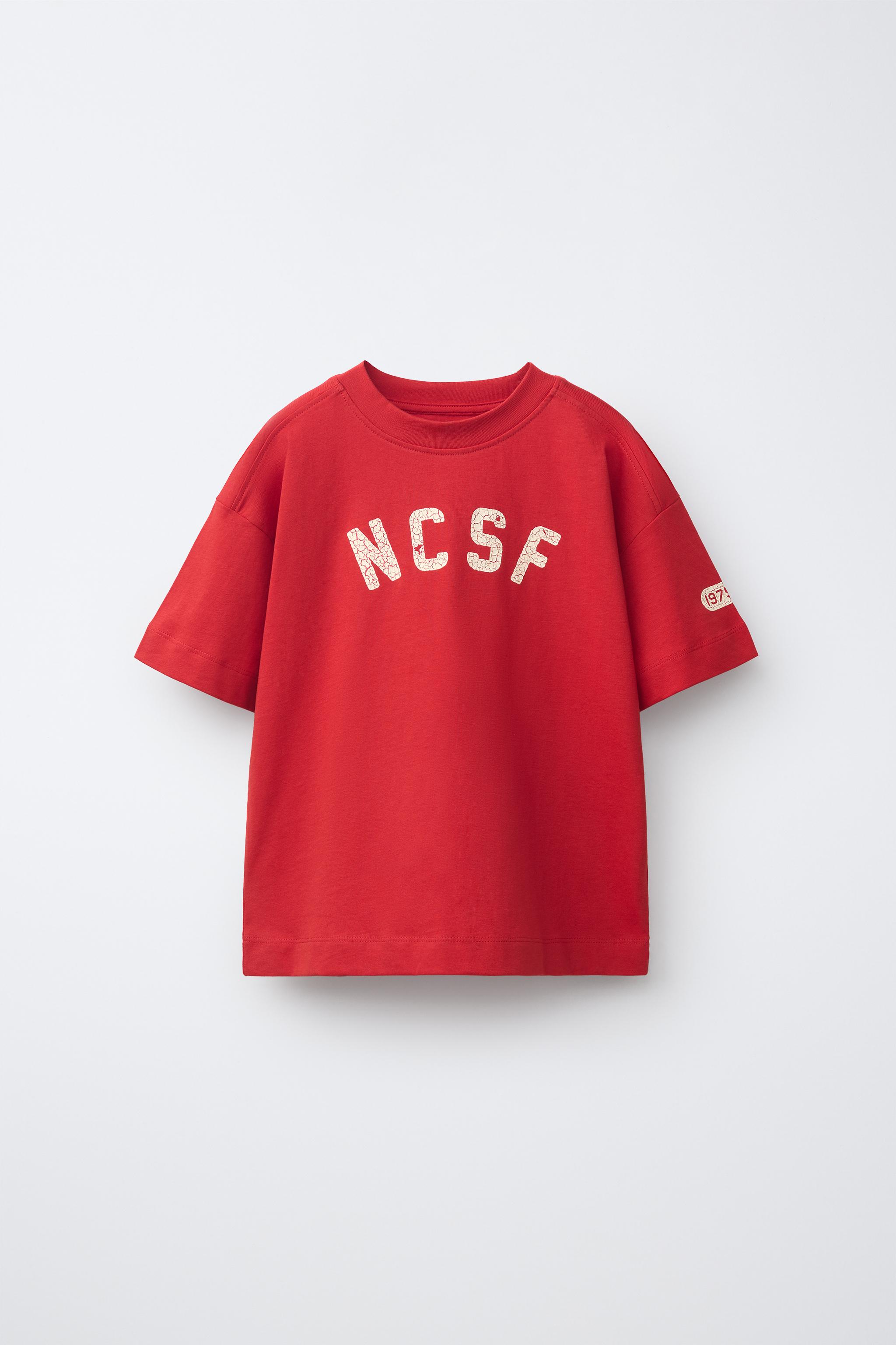 Детские футболки Zara JOGGING T-SHIRT — фото 2