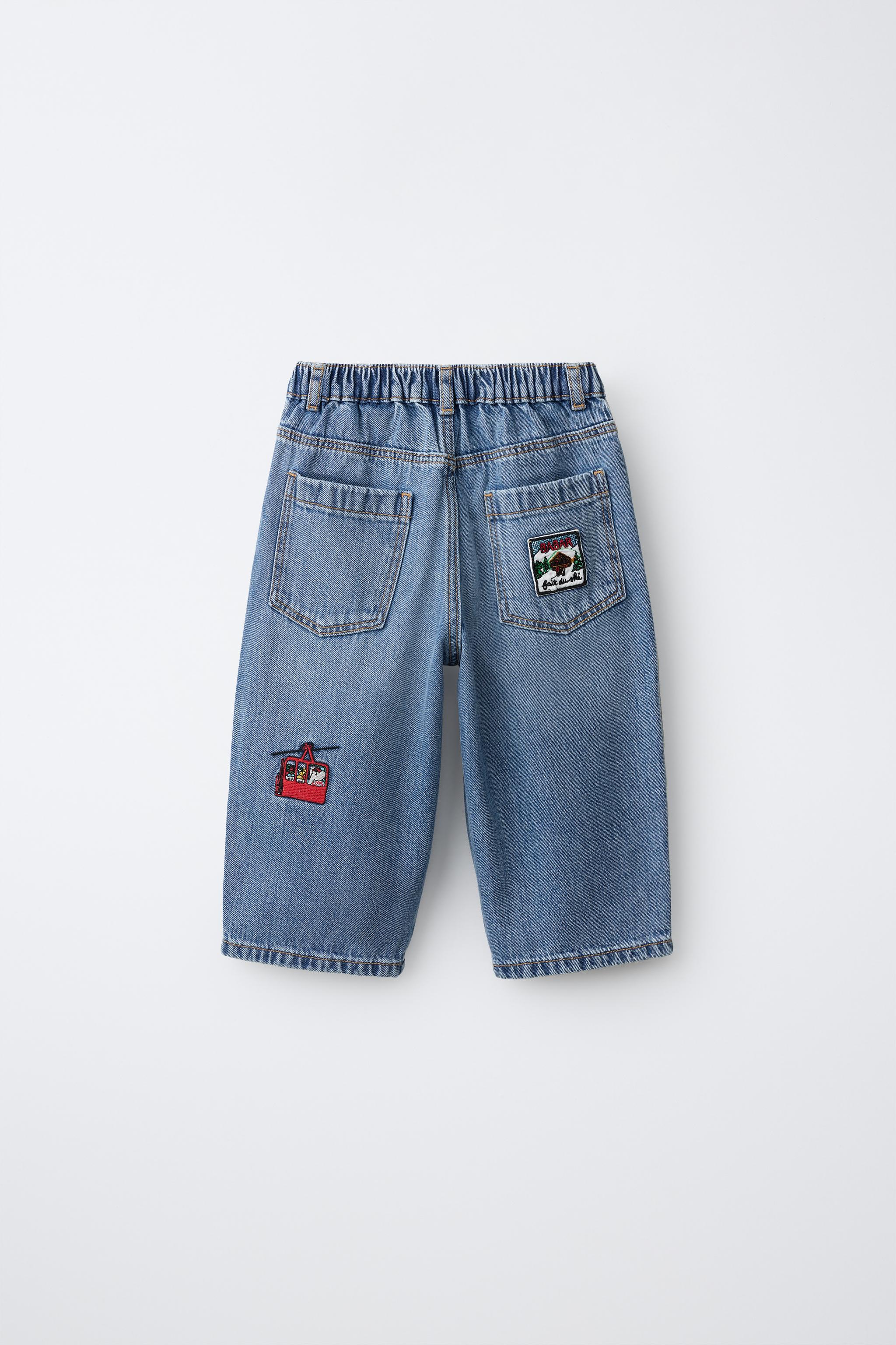 JEANS BAGGY BRODÉ BABAR™