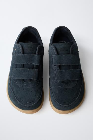 TENNIS DAIM BAREFOOT - Bleu marine de Zara - Image 8