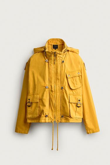 Zara UTILITY CROPPED JACKET - 225