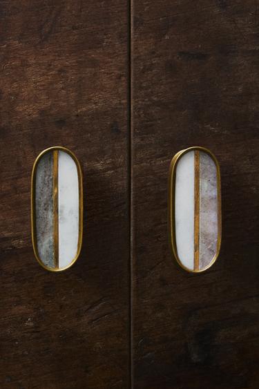 PACK JALADORES MÁRMOL CONTRASTE (PACK DE 2) - Blanco de Zara