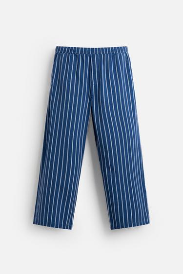 STRIPED RELAXED FIT TROUSERS - Stripes by Zara