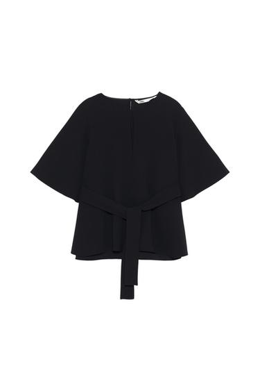 FLOWING TOP WITH TIE DETAIL