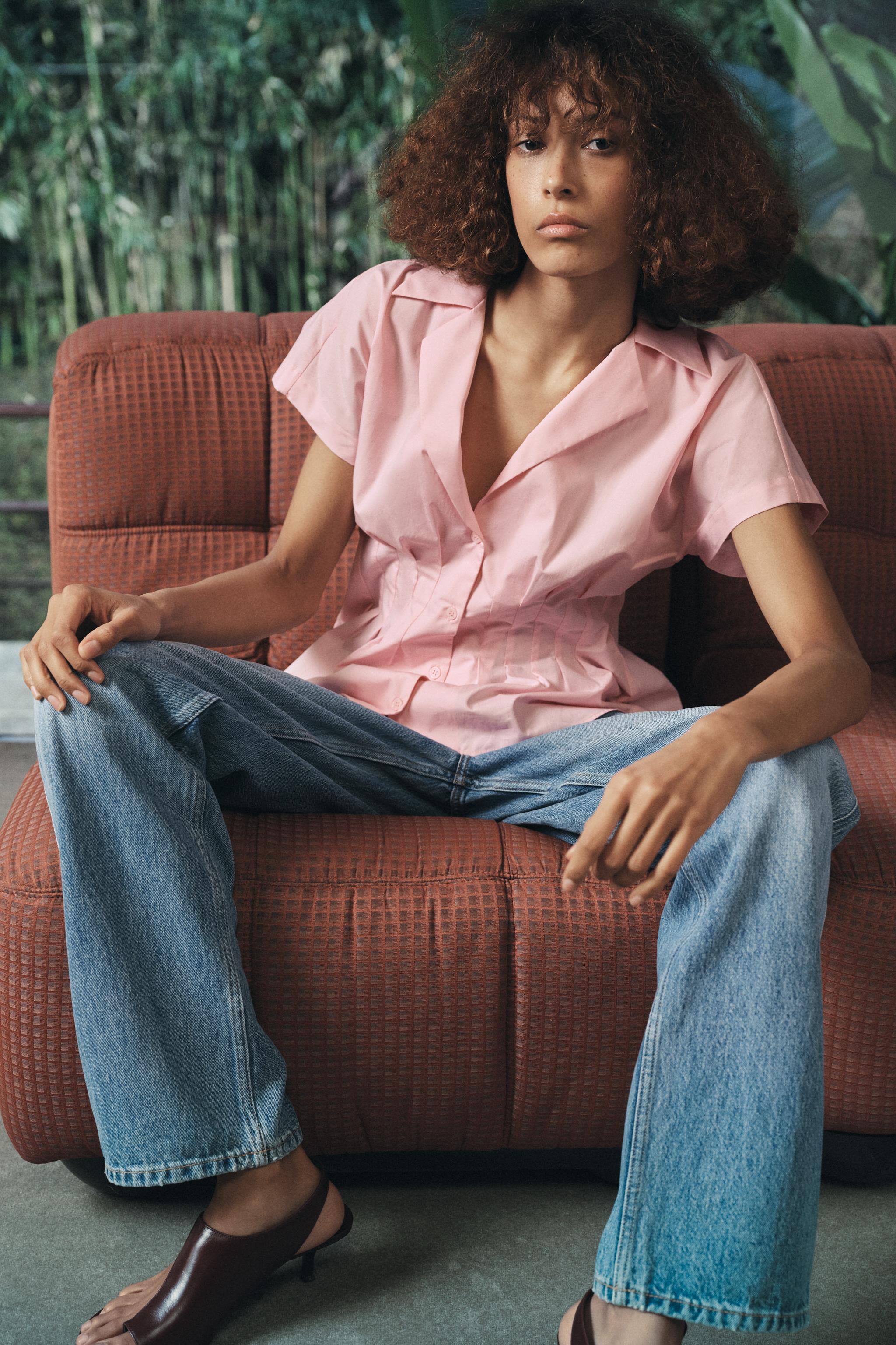 FITTED SHIRT ZW COLLECTION - White | ZARA United States