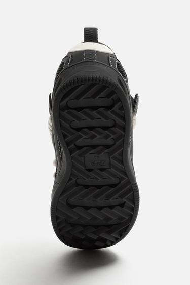 ROPE SKATE TRAINERS - Black by Zara - Image 3